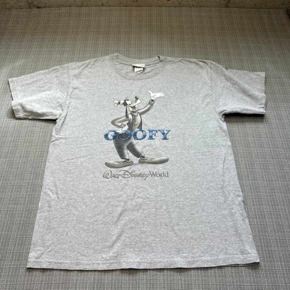 Disney Other - Disney Goofy Graphic Tee - Light Gray
